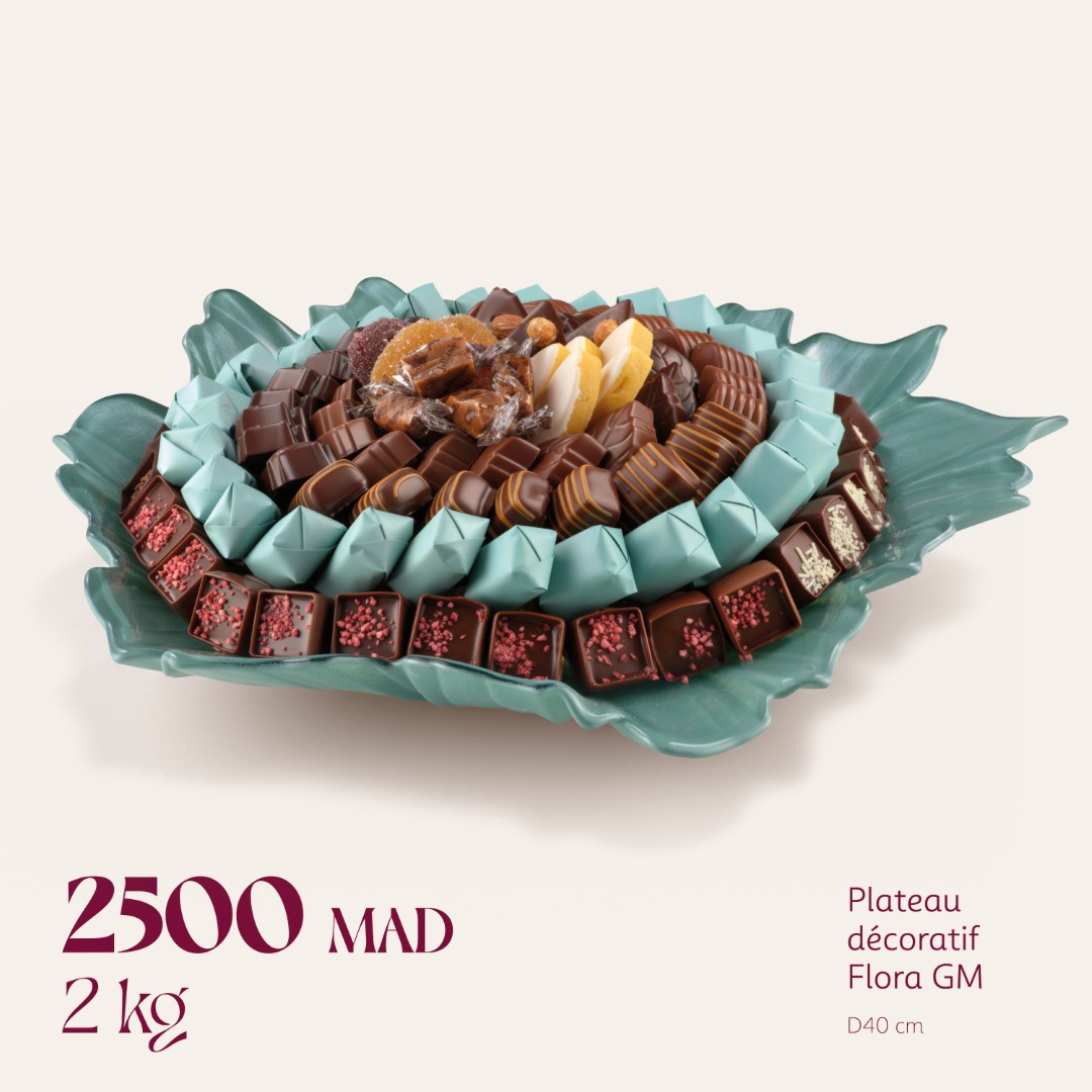 Plateau décoratif Flora